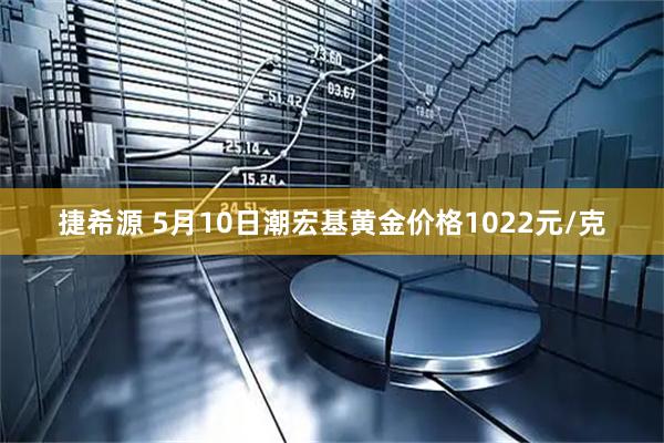 捷希源 5月10日潮宏基黄金价格1022元/克